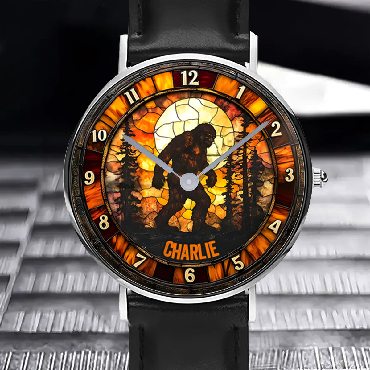 Sasquatch - Personalized Camping Hand Watch