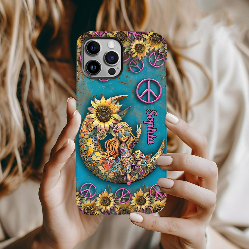 Hippie Soul - Personalized Hippie Full Print Phone Case