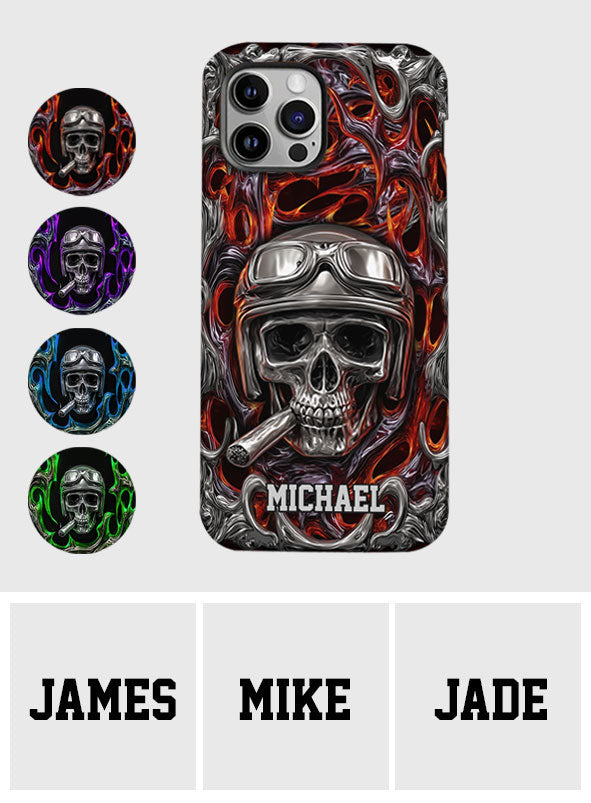 Ride Or Die - Personalized Biker Full Print Phone Case