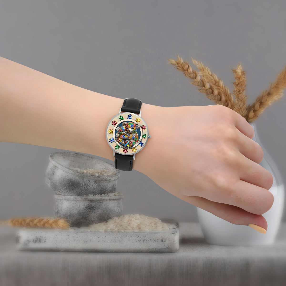 You Are My Heart - Personalized Autism Awareness Hand Watch