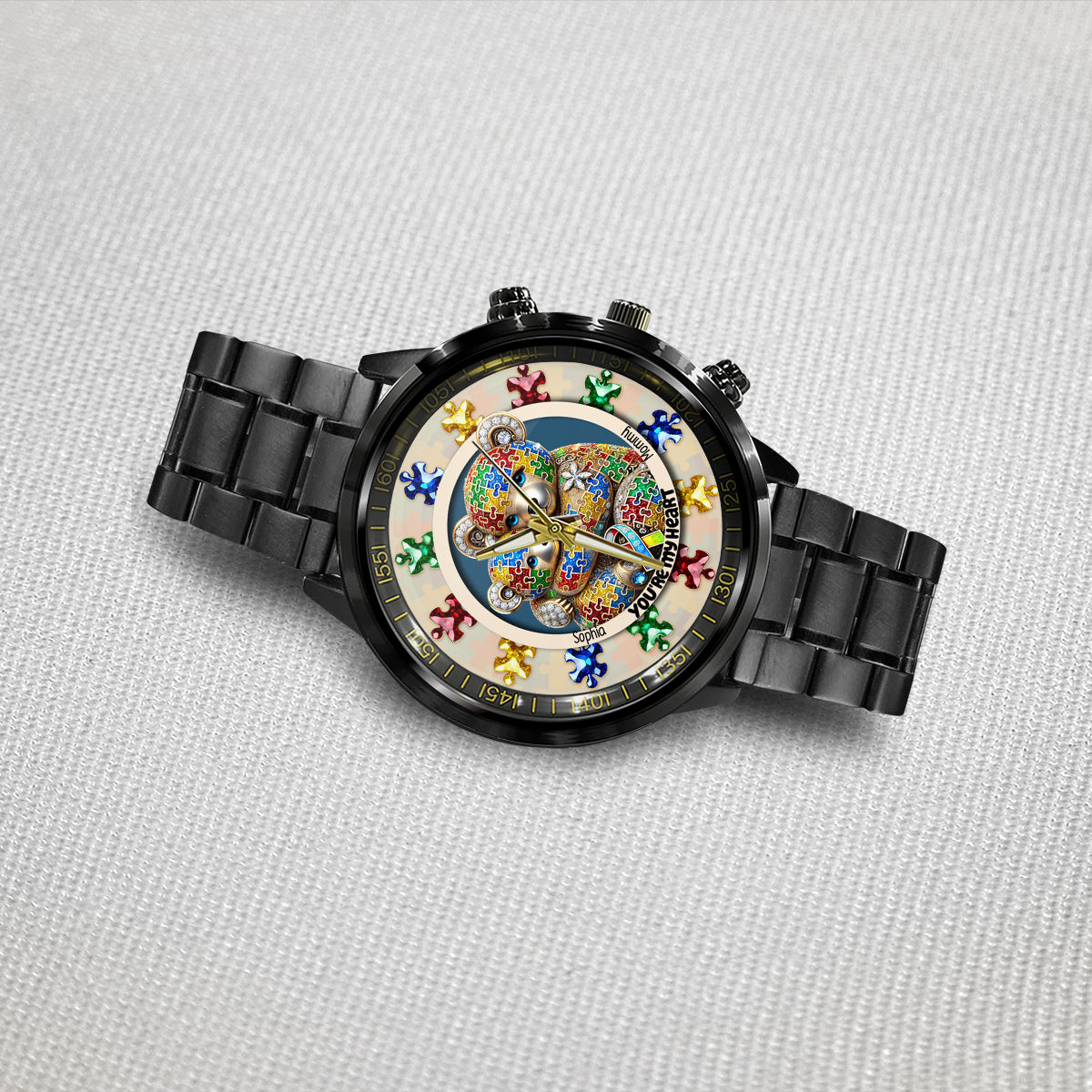 You Are My Heart - Personalized Autism Awareness Hand Watch