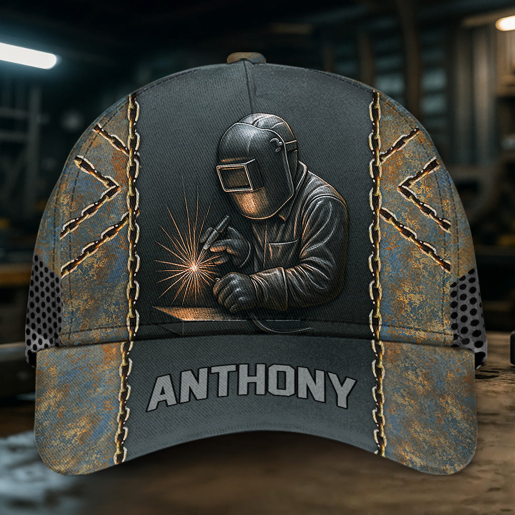 Cool Welder Men - Personalized Welder Classic Cap