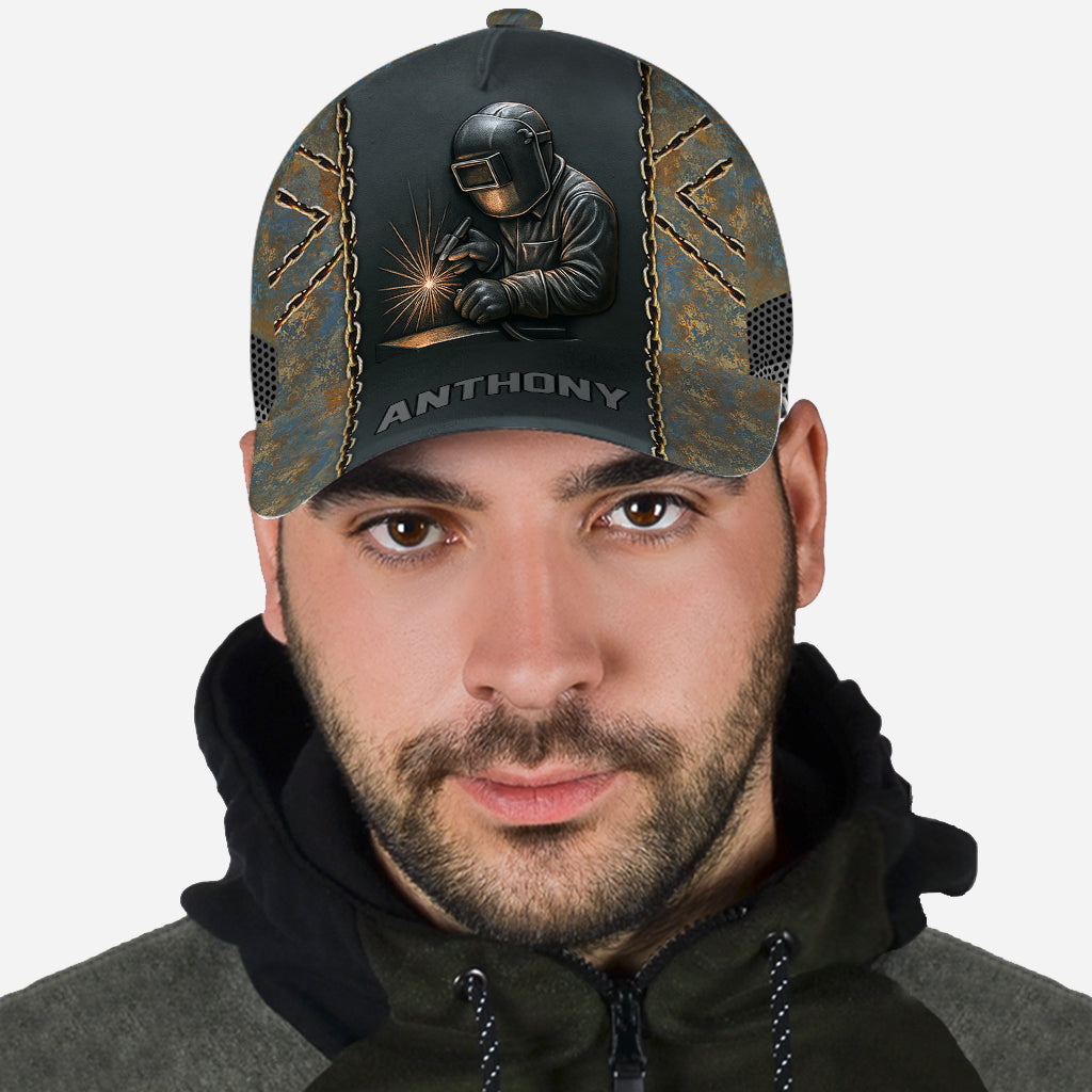 Cool Welder Men - Personalized Welder Classic Cap