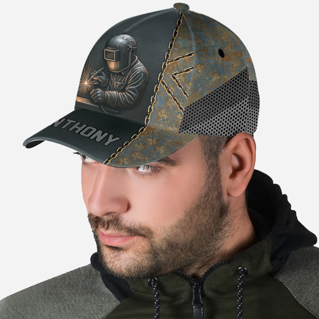 Cool Welder Men - Personalized Welder Classic Cap