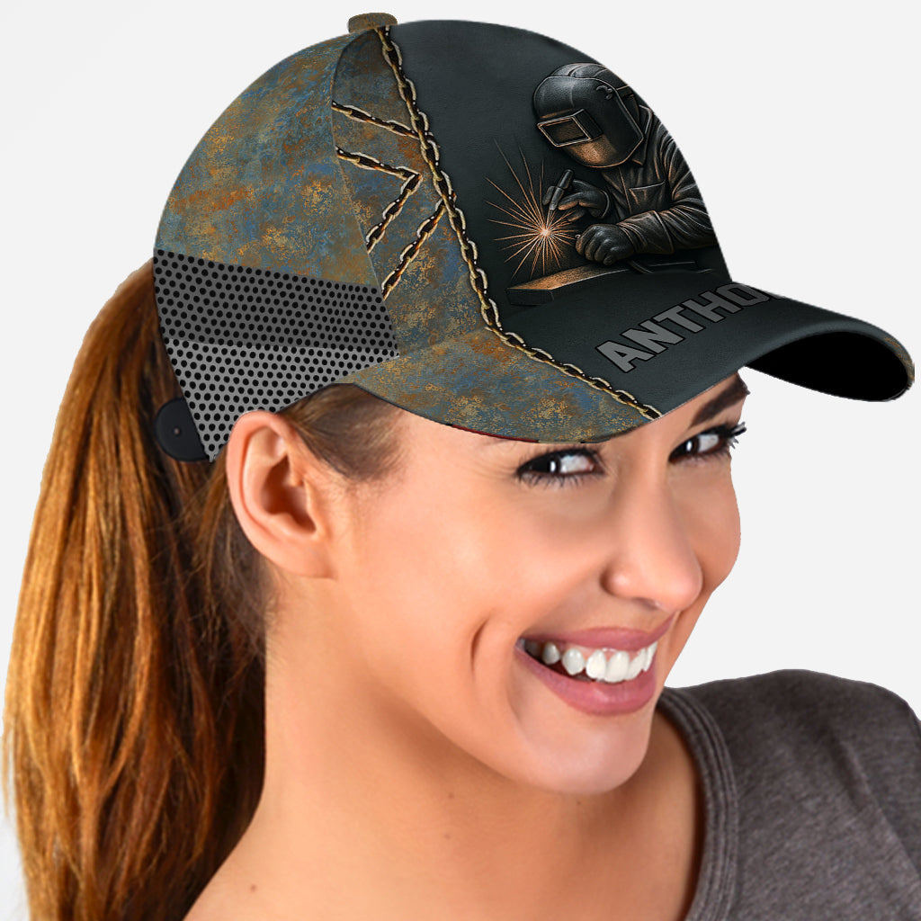 Cool Welder Men - Personalized Welder Classic Cap