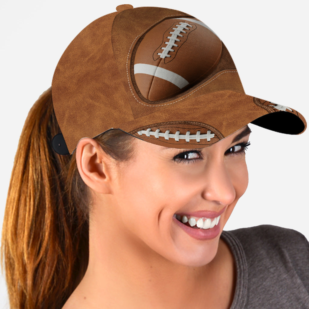 Love Football - Personalized Football Classic Cap