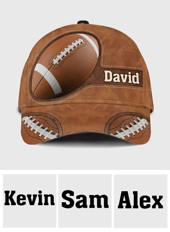 Love Football - Personalized Football Classic Cap