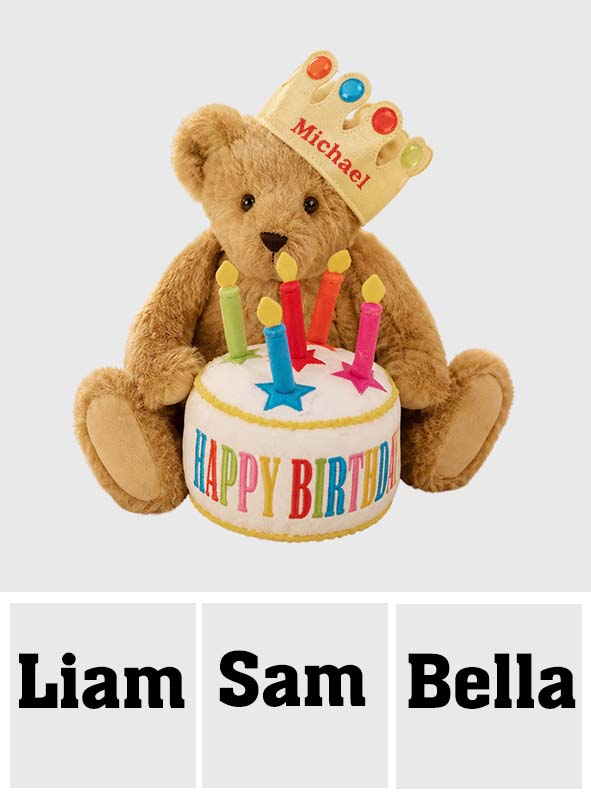 Happy Birthday - Personalized Birthday Premium Faux Fur Pillow