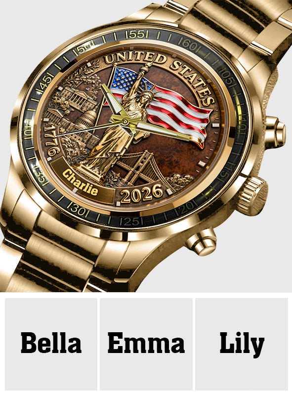 250th Anniversary - Personalized Veteran Hand Watch