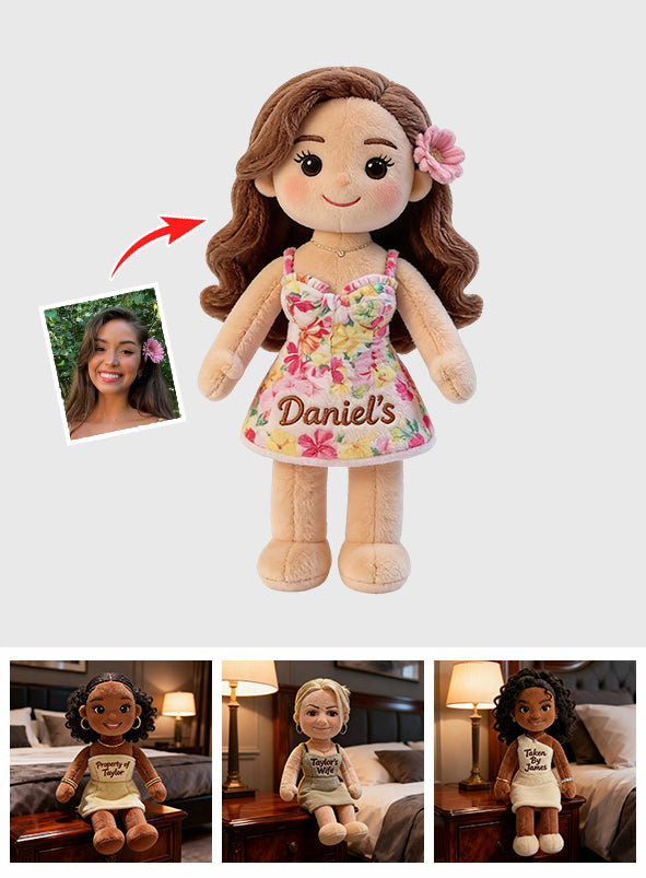 Custom From Any Photo - Personalized Couple Premium Faux Fur Pillow