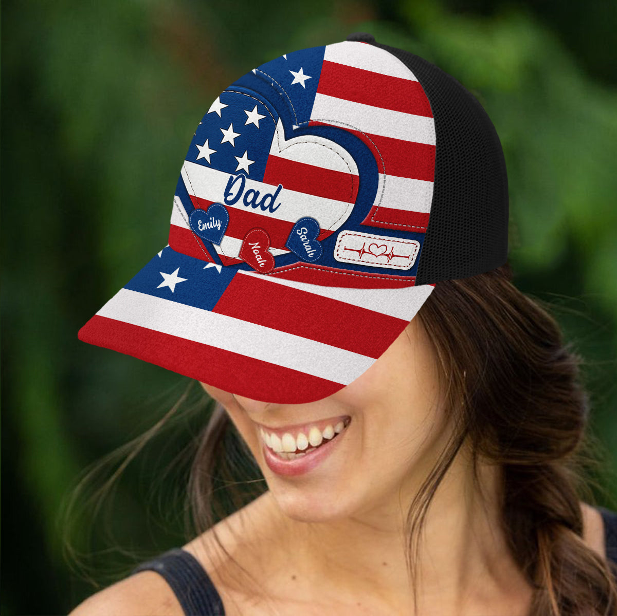 Happy 4th Of July - Personalized Independence Day/ 4th of July Trucker Hat