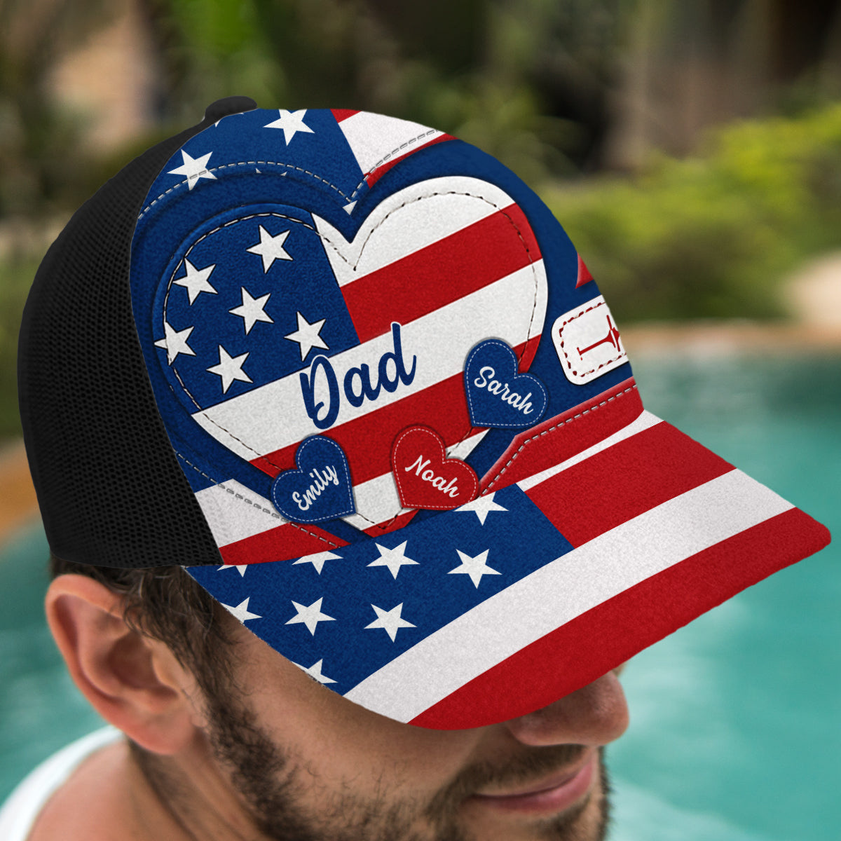 Happy 4th Of July - Personalized Independence Day/ 4th of July Trucker Hat
