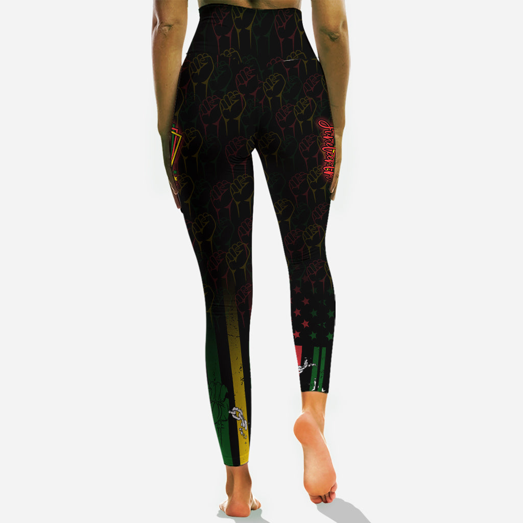 They Not Like Us - Personalized Juneteenth Hoodie and Leggings