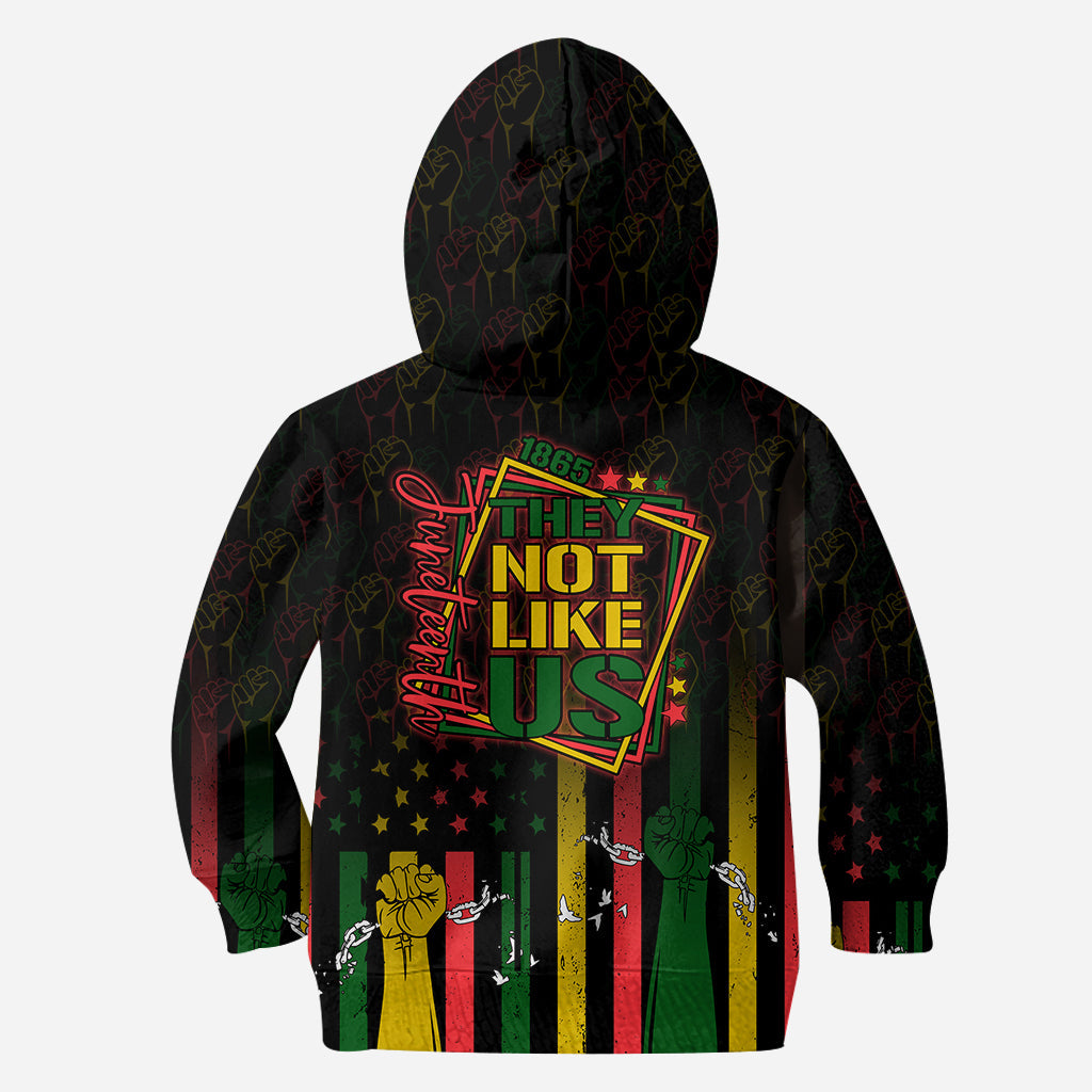 They Not Like Us - Personalized Juneteenth Hoodie and Leggings