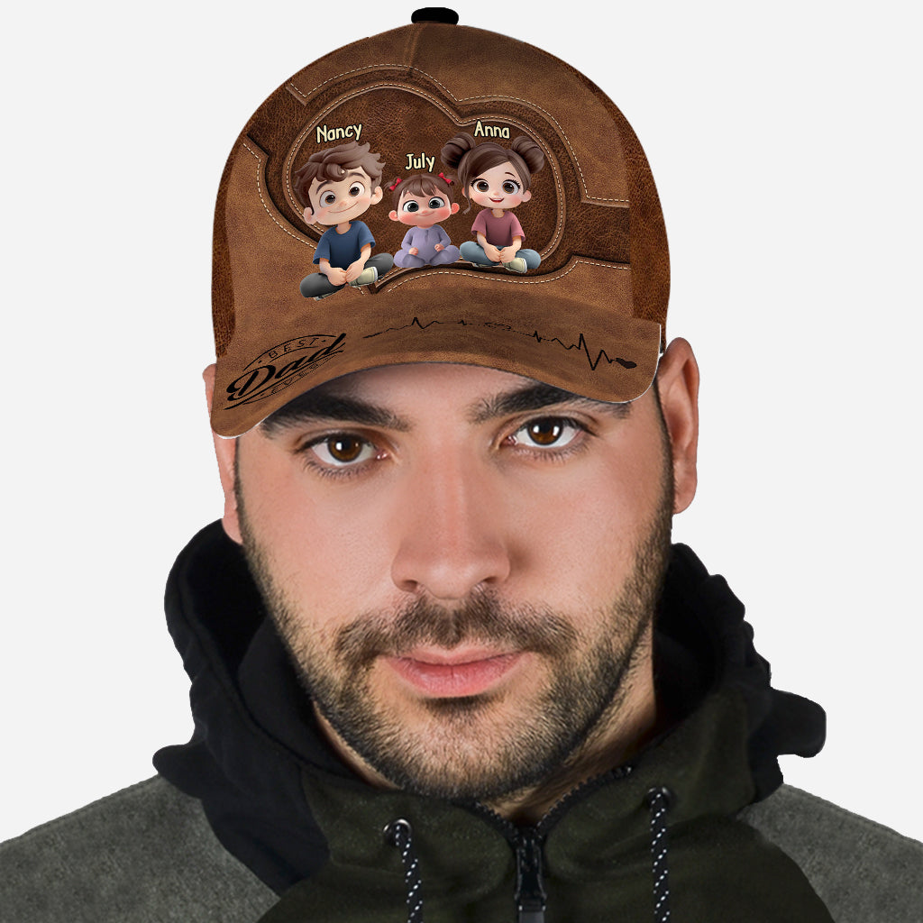 Best Dad Ever - Personalized Father Classic Cap