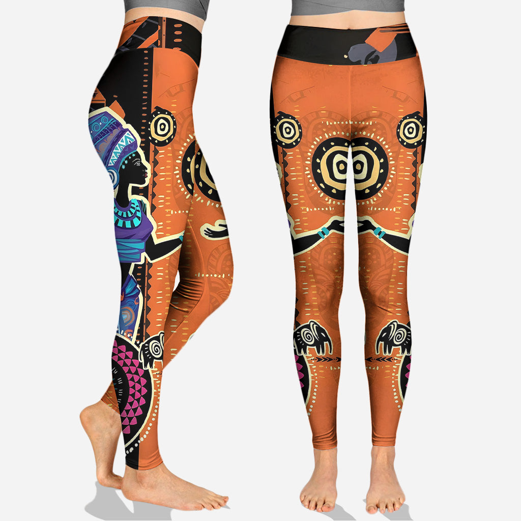Colors Of Africa - Personalized African American Hoodie and Leggings