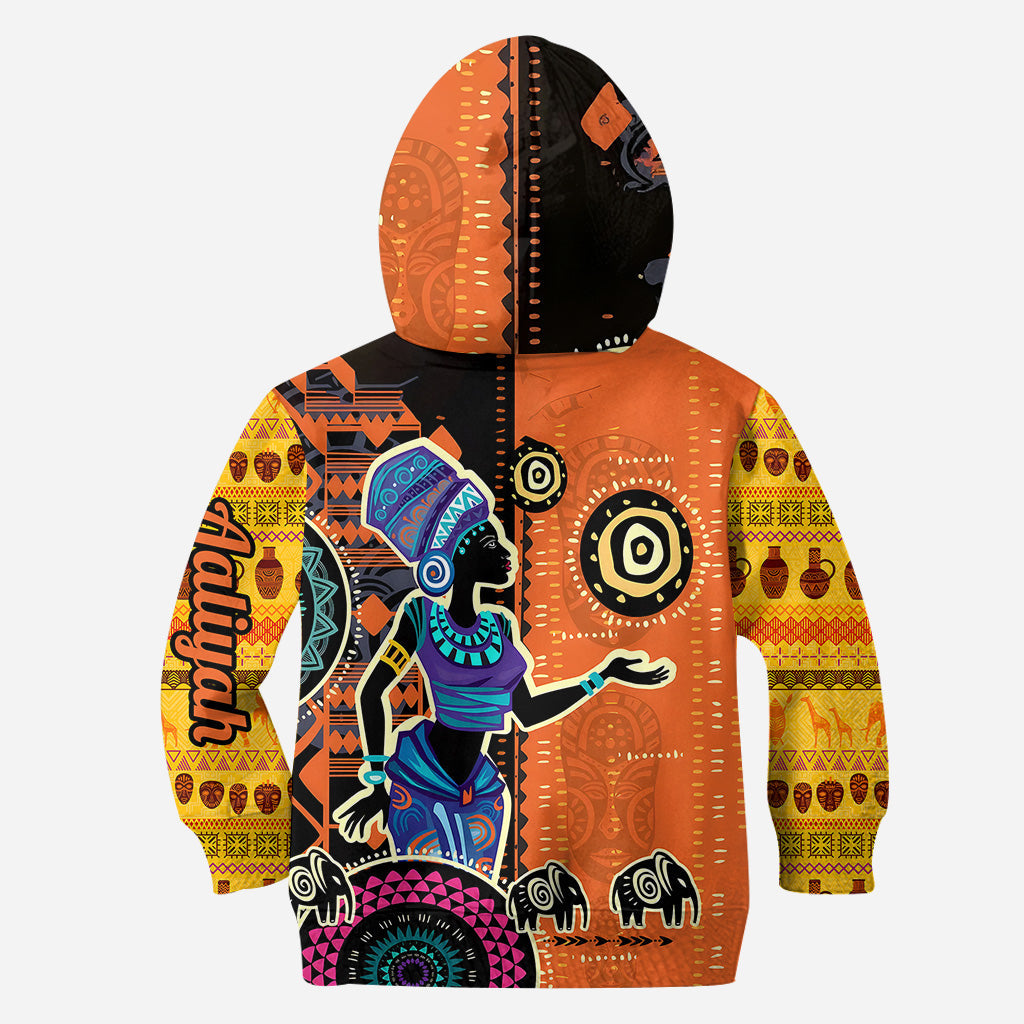 Colors Of Africa - Personalized African American Hoodie and Leggings