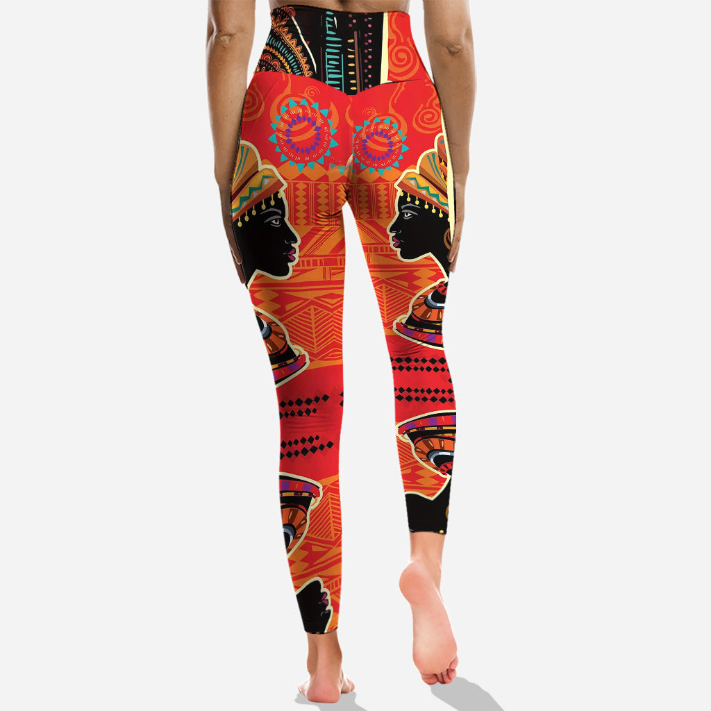 Colors Of Africa - Personalized African American Hoodie and Leggings