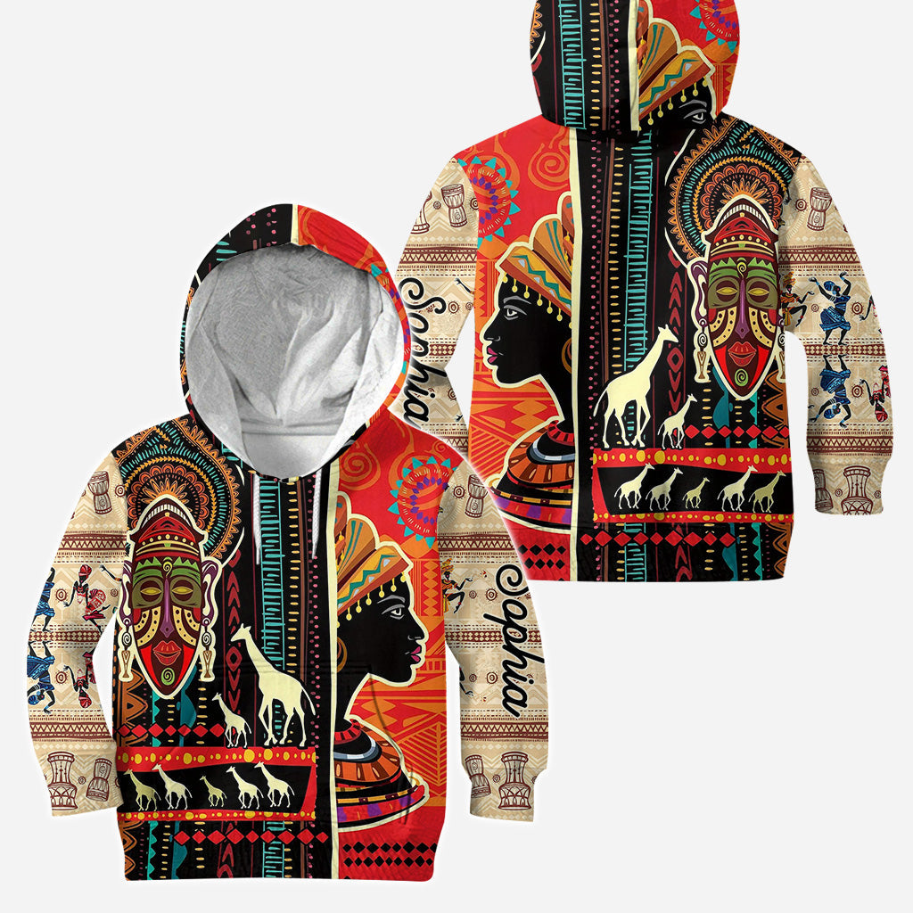 Colors Of Africa - Personalized African American Hoodie and Leggings