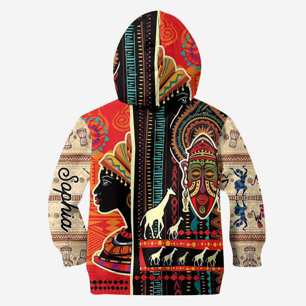 Colors Of Africa - Personalized African American Hoodie and Leggings