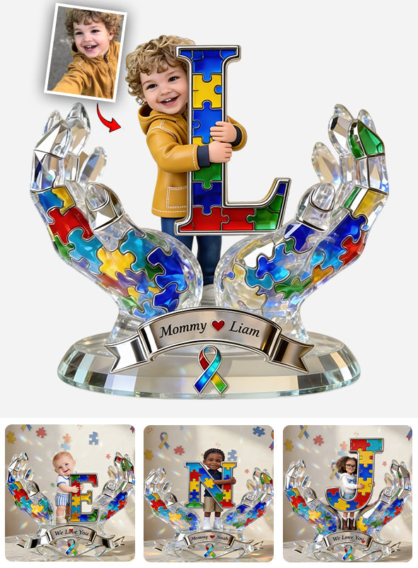 Custom Any Photo - Personalized Autism Awareness Custom Shaped Acrylic Plaque