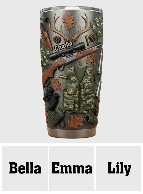 Love Hunting - Personalized Hunting Tumbler