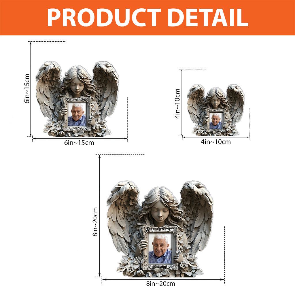 Angel Wings - Personalized Memorial Custom Shaped Acrylic Plaque