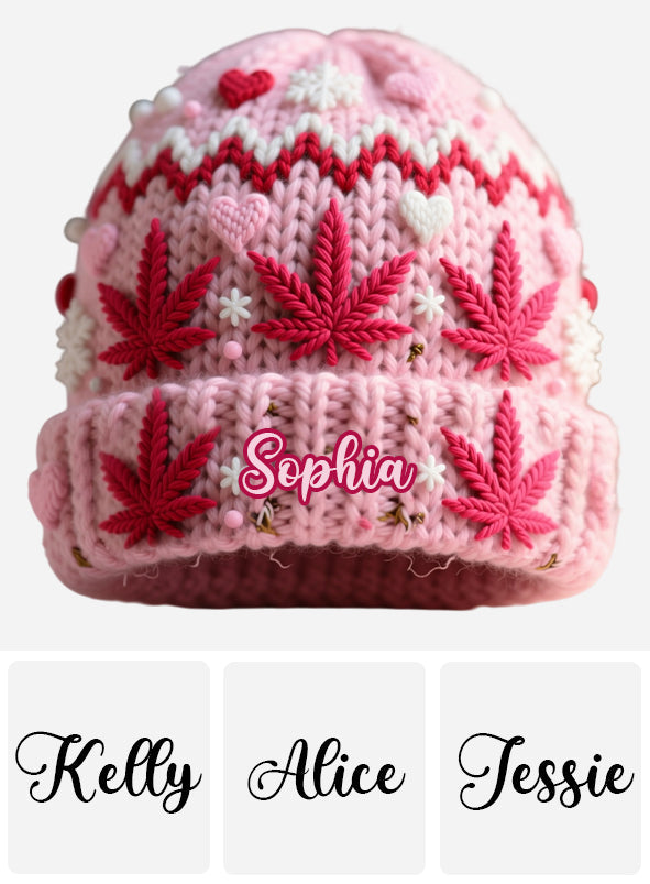 Superbe feuille - Bonnet personnalisé à motif cannabis