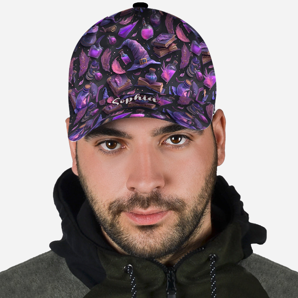 Purple Witch - Personalized Witch Classic Cap
