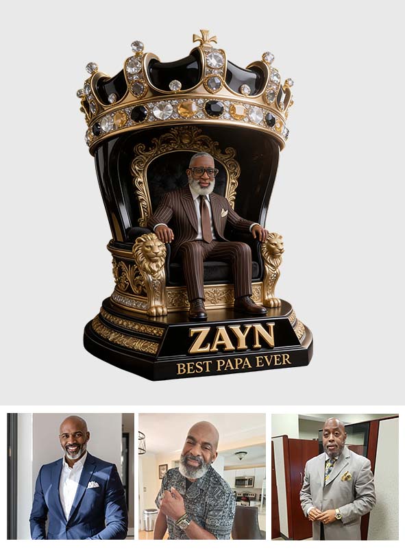 Custom Any Photo - Personalized Father Custom Shaped Acrylic Plaque