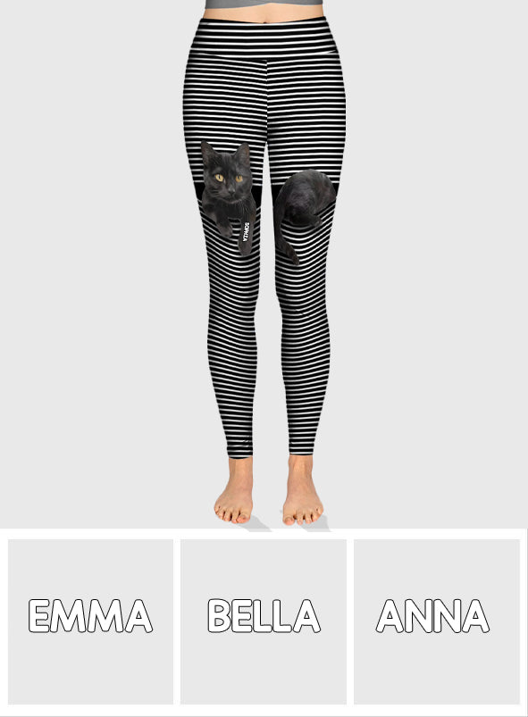 Naughty Cats - Personalized Cat Leggings