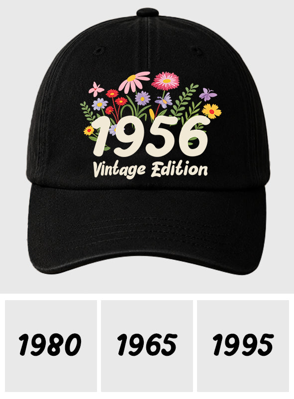 Birthday Gift - Personalized Birthday Embroidered Classic Cap