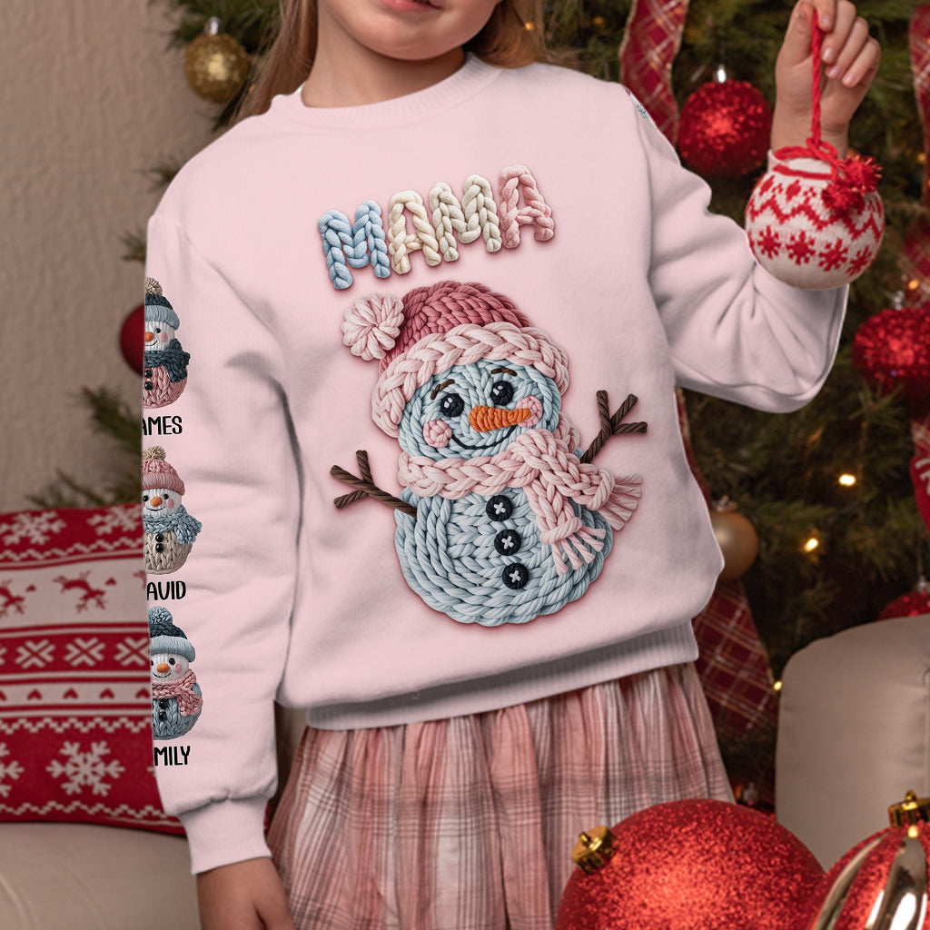 Best Mom Ever - Personalized Mother Ugly Sweater