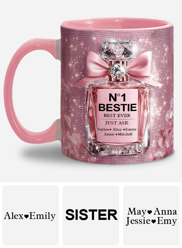 N01 Besties - Personalized Bestie Accent Mug