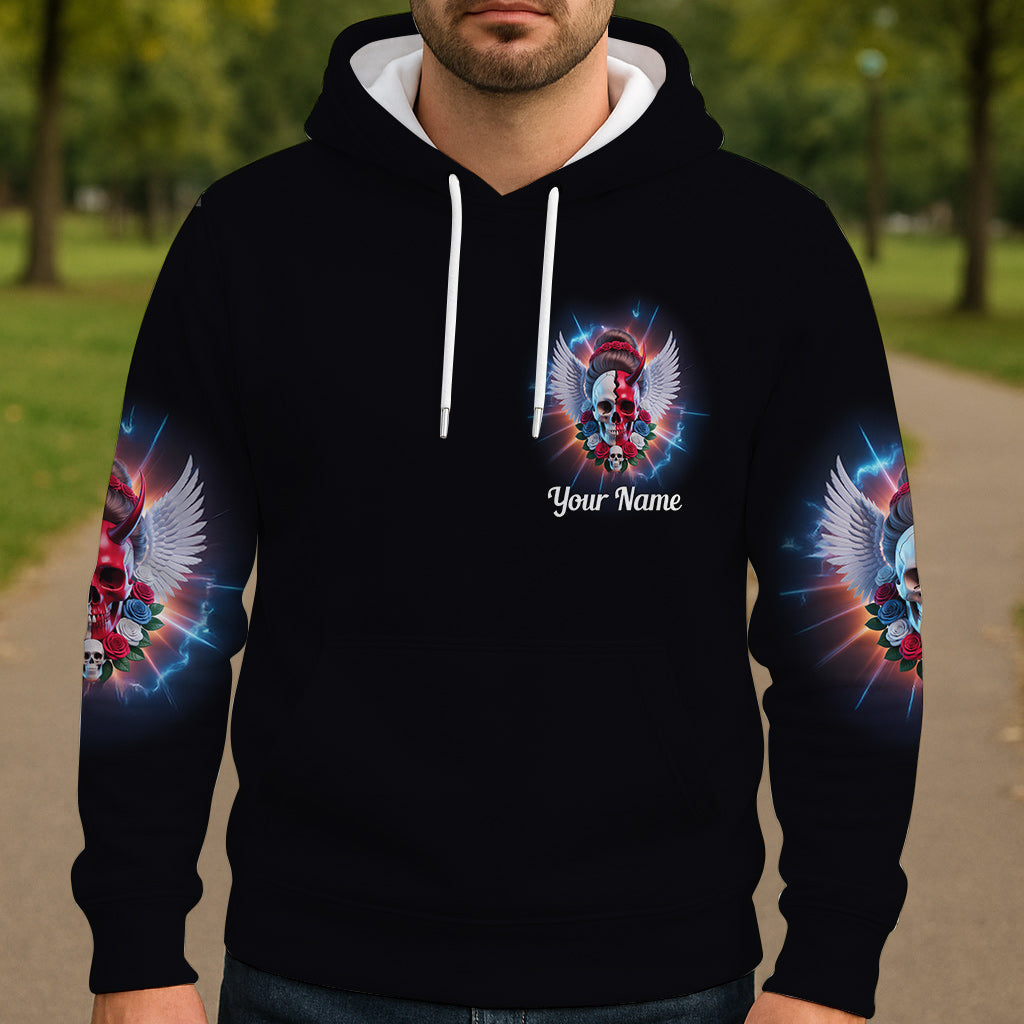 It's Going To Be One Of Those Days - Personalized Skull All Over Shirt