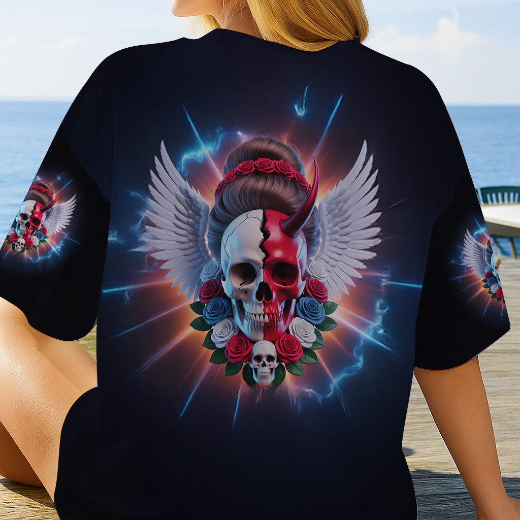 It's Going To Be One Of Those Days - Personalized Skull All Over Shirt