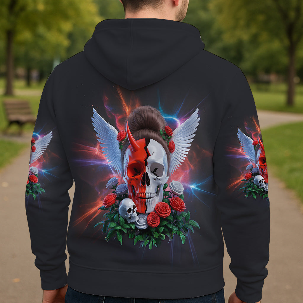 It's Going To Be One Of Those Days - Personalized Skull All Over Shirt