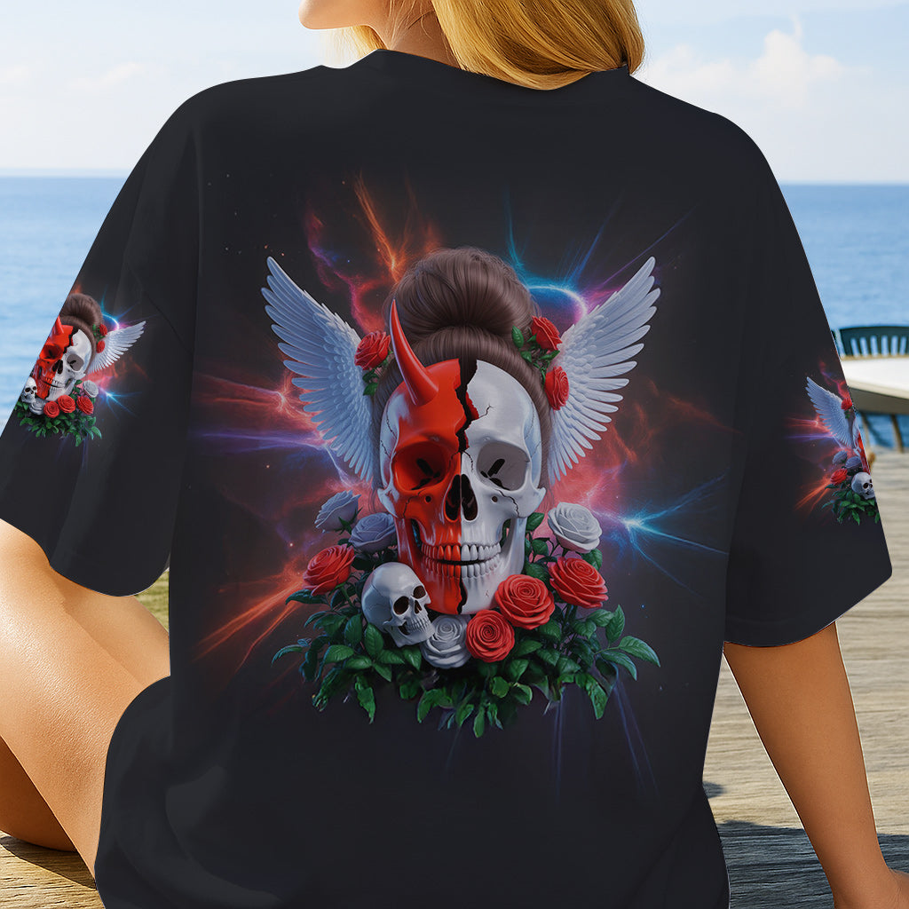 It's Going To Be One Of Those Days - Personalized Skull All Over Shirt
