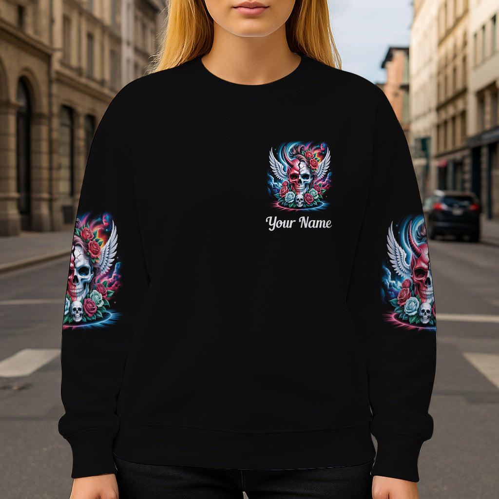 It's Going To Be One Of Those Days - Personalized Skull All Over Shirt