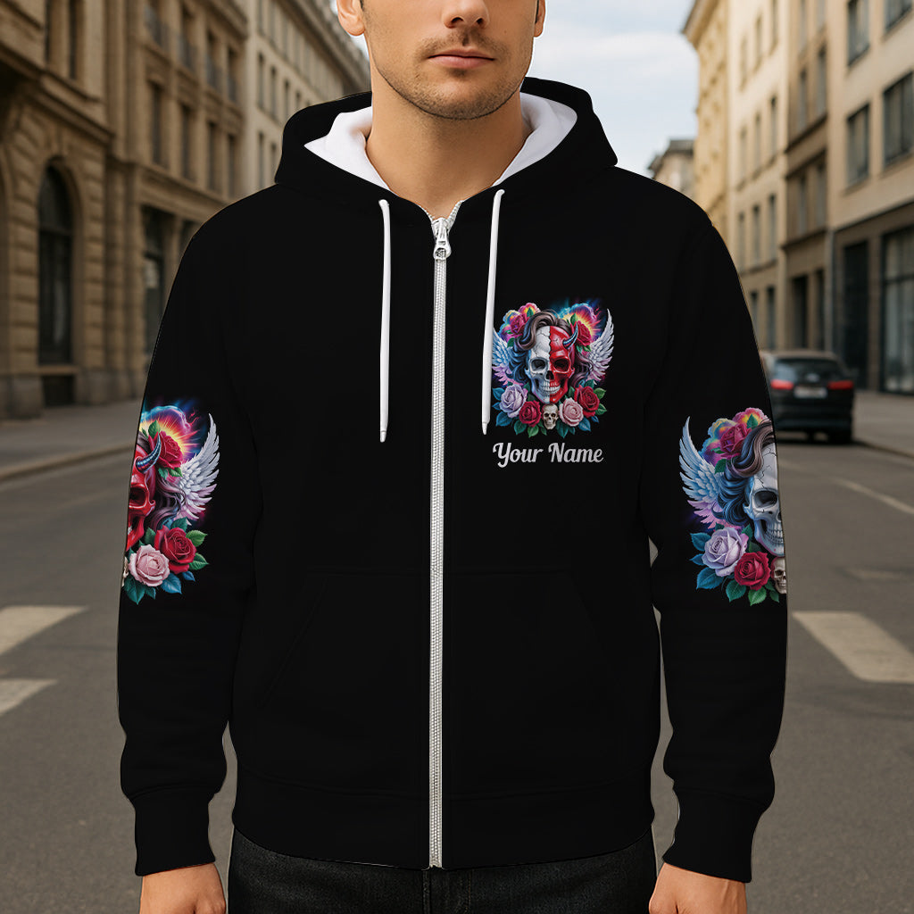 It's Going To Be One Of Those Days - Personalized Skull All Over Shirt