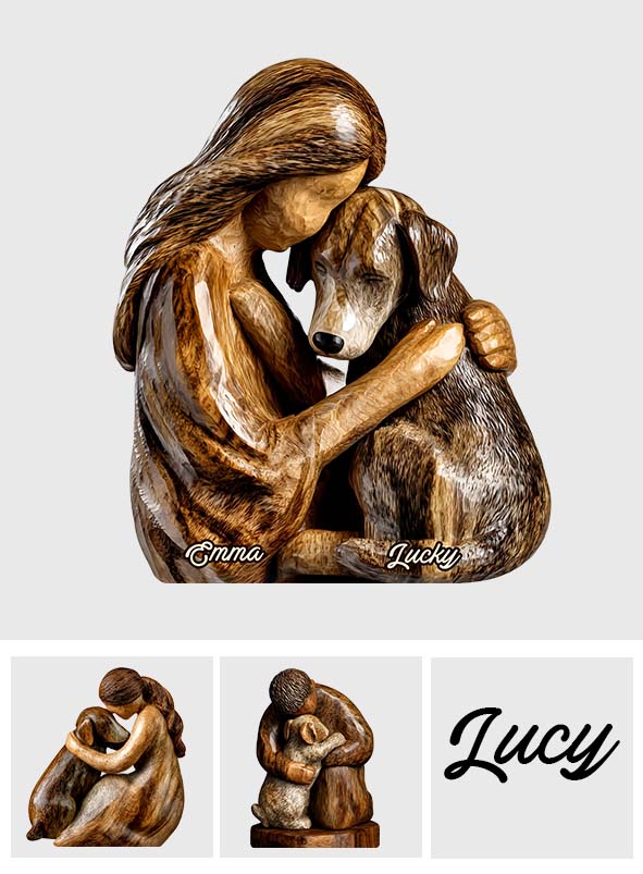 Dog Lovers - Personalized Dog Custom Shaped Acrylic Plaque