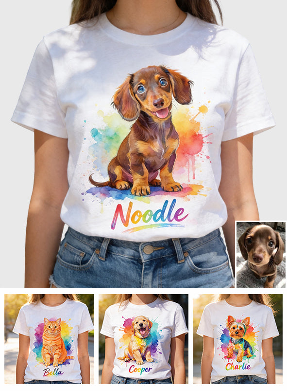 Individuelles Foto - Personalisierte Hund T-Shirt und Hoodie