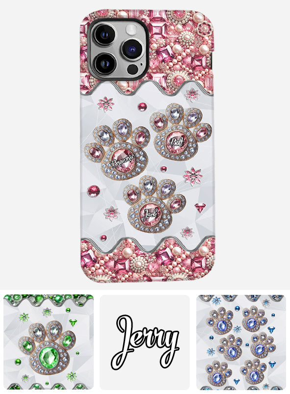 Life Is Better With My Dogs - Personalized Dog Full Print Phone Case