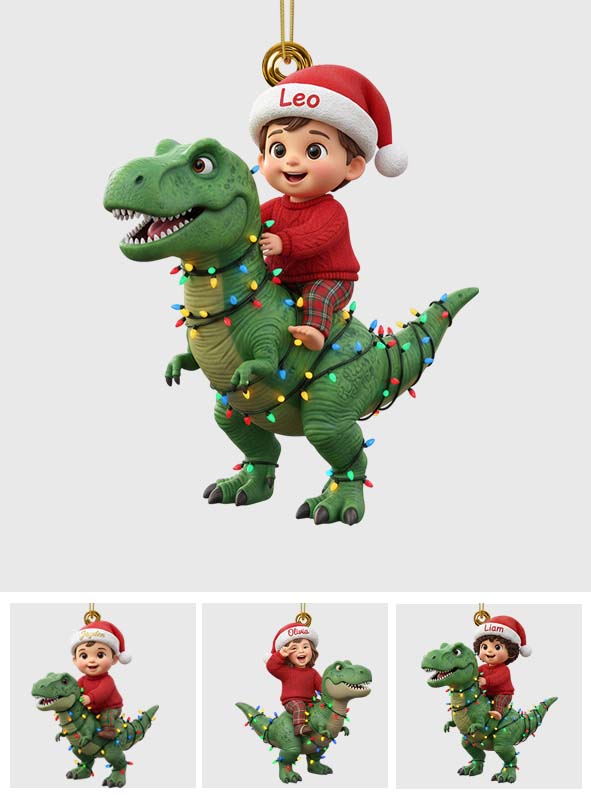 Christmas Gift For Kids - Personalized Kid Ornament