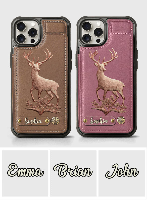 Country Girl - Personalized Hunting Wallet Phone Case