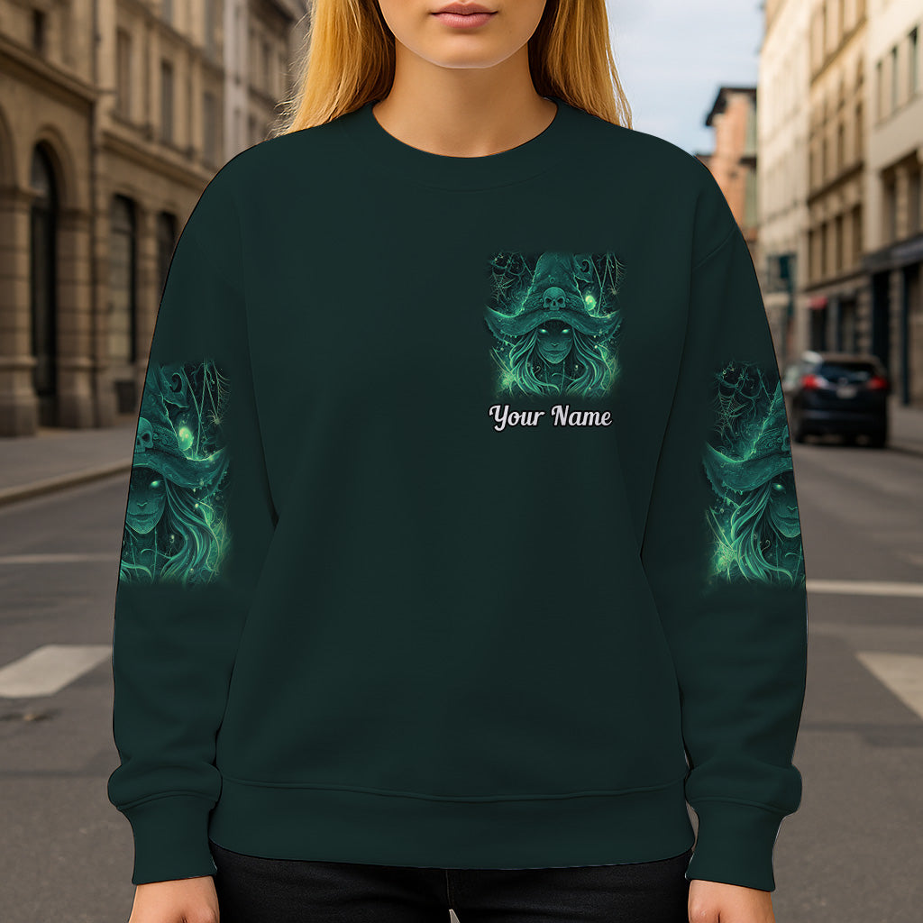 My Old Friend - Personalized Witch All Over Shirt