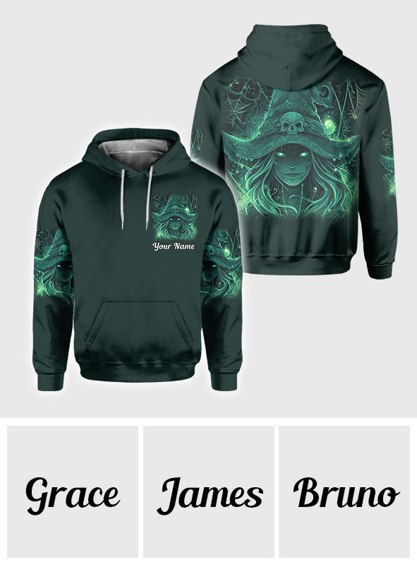 My Old Friend - Personalized Witch All Over Shirt