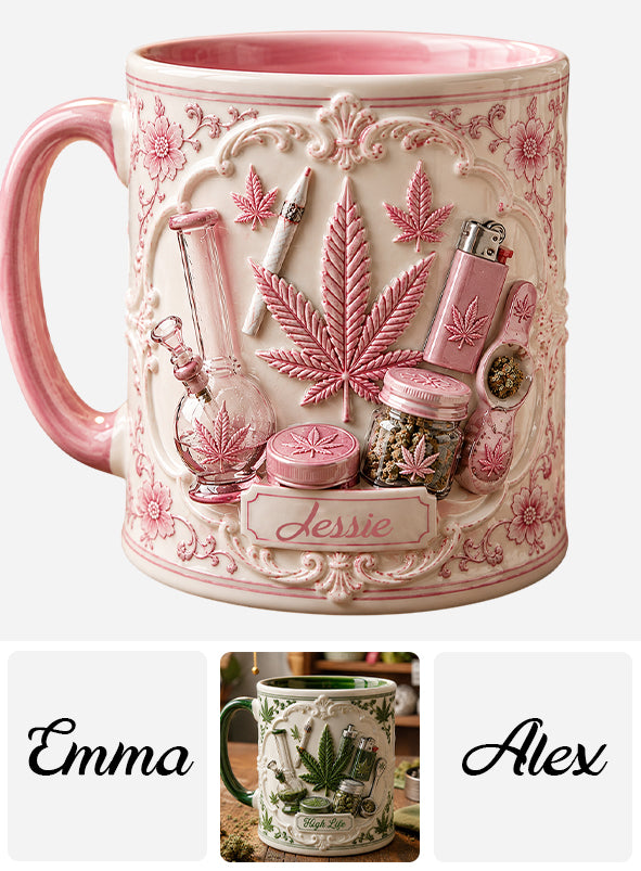High Life - Personalized Weed Accent Mug