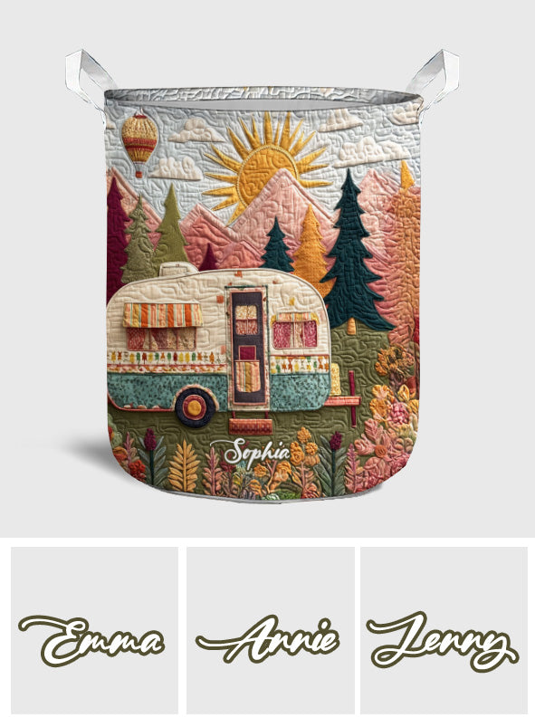 Love Camping - Personalized Camping Storage Basket