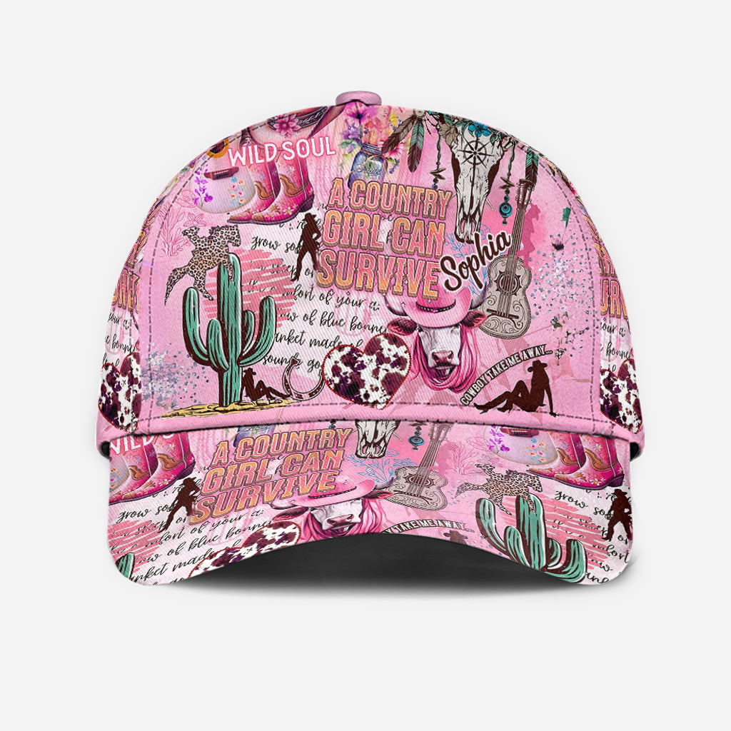 Wild Soul Cowgirl - Personalized Cowgirl Classic Cap